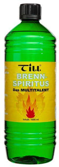 Brennsprit 1 liter for friluftsliv og husholdning fra Till, forside