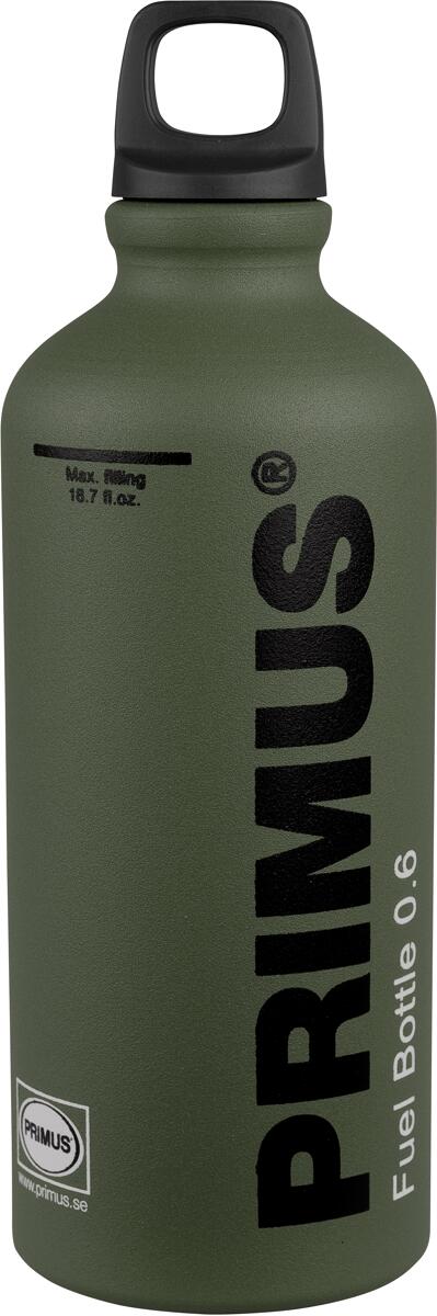 Brenselflaske 600 ml i aluminium med mål