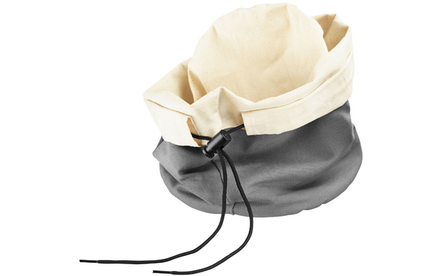 Brødpose med varmpute rund ø 20 x 23 cm bomull - Westmark bakside