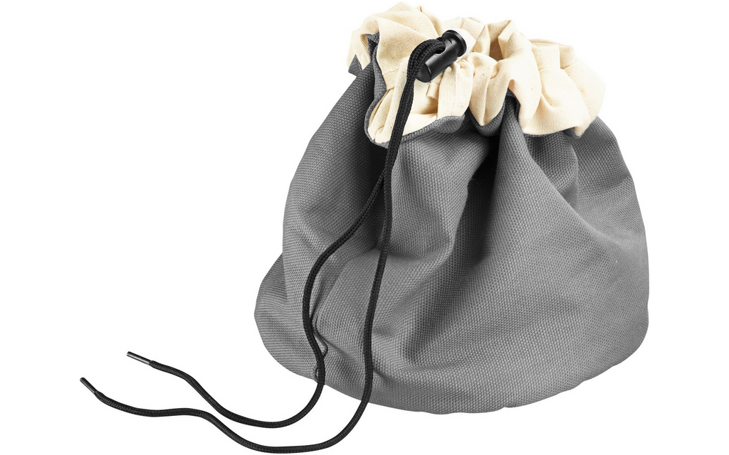 Brødpose med varmpute rund ø 20 x 23 cm bomull - Westmark detalj av varmpute