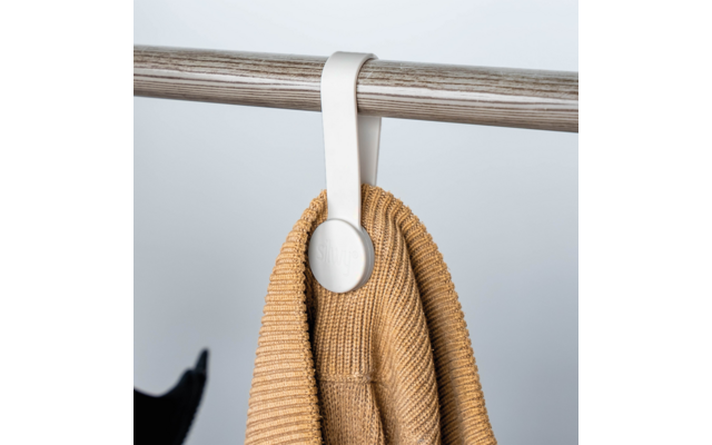 Buddy magnetklips holdekraft opptil 2,8 kg hvit bakside