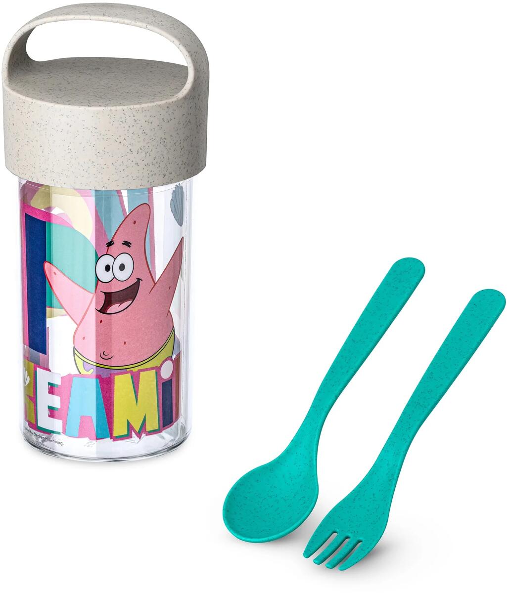 Detalj av Buddy Snackpot og drikkeflaske sett 500 ml Spongebob