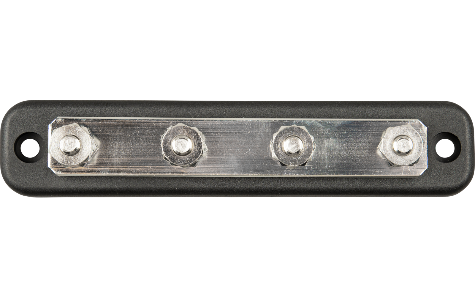 Busbar samleskinne 150A 70V med 4 tilkoblinger Victron Energy detalj nærbilde