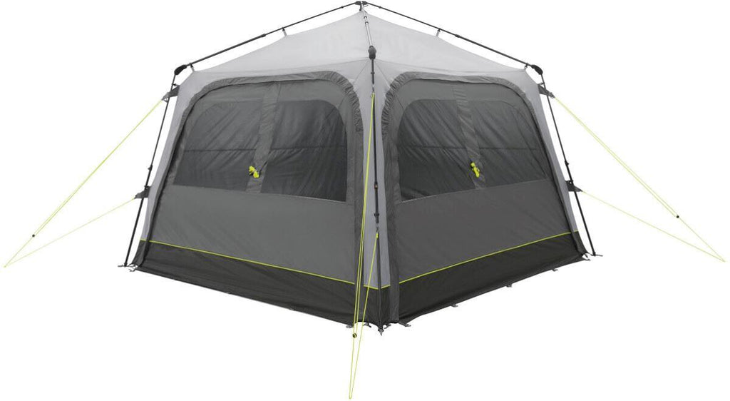 Busfortelt Fastlane 300 shelter 300x300cm UPF 50+ grå forfra