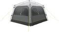 Busfortelt Fastlane 300 shelter 300x300cm UPF 50+ grå forfra