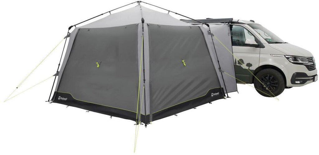 Busfortelt Fastlane 300 shelter 300x300cm UPF 50+ grå sammenpakket