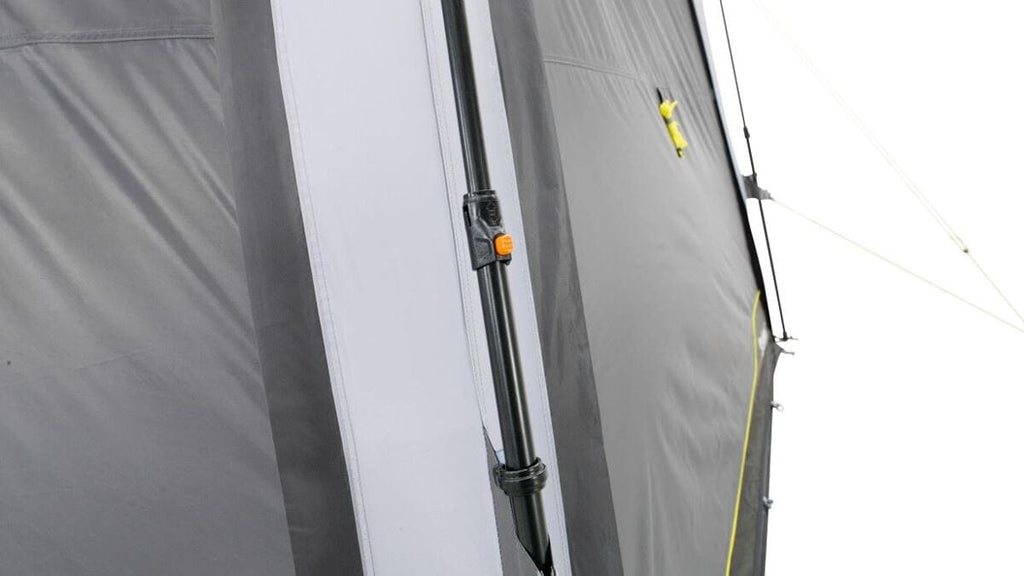 Busfortelt Fastlane 300 shelter 300x300cm UPF 50+ grå pakket i bæreveske