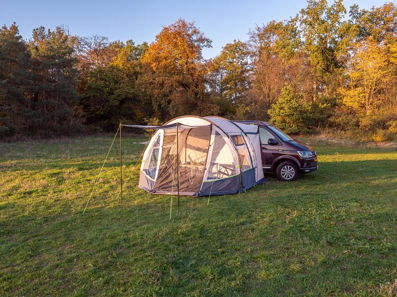 Busfortelt Re-Tent Tour Easy 300x270cm med myggnett forfra