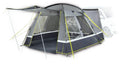 Busfortelt Trentino 2.0 kuppel 370x280 cm fiberglassstang 15 kg forfra