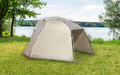 Bussfortelt Drive Van 360x335 cm aluminium beige forfra