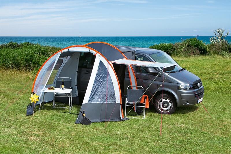 Bussfortelt Picco 250x150 cm 2000 mm vannsøyle forfra