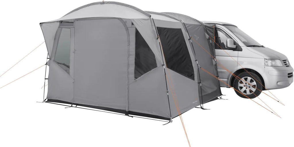 Bussfortelt Reine 310x320 cm frittstående nærbilde av stenger