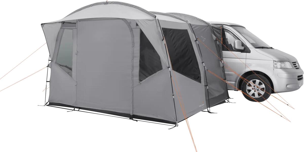 Bussfortelt Reine 310x320 cm frittstående nærbilde av stenger