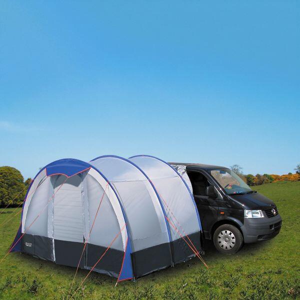 Bussfortelt Travel Extra 340x240 cm detalj av teleskopstenger