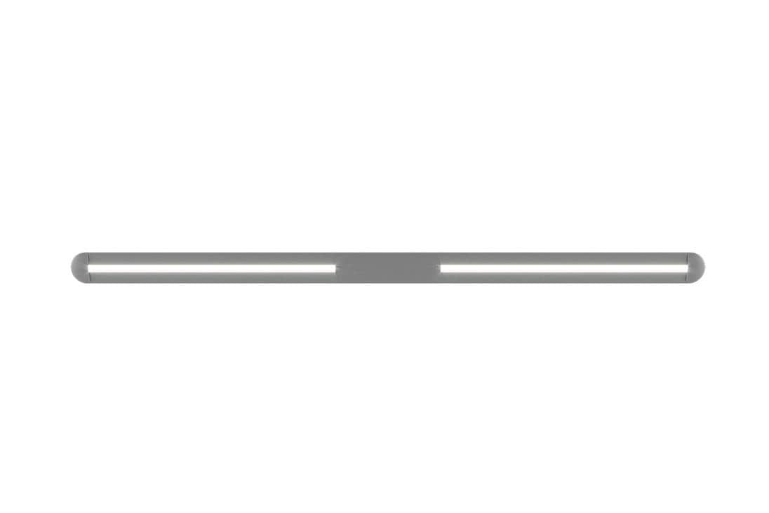 Cabiate LED-lyslist for Ducato Boxer Jumper 12V sølv montert i førerhus