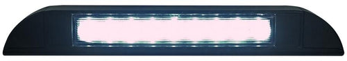 Caletta LED forteltlampe 12V 5W 400lm svart montert på campingvogn