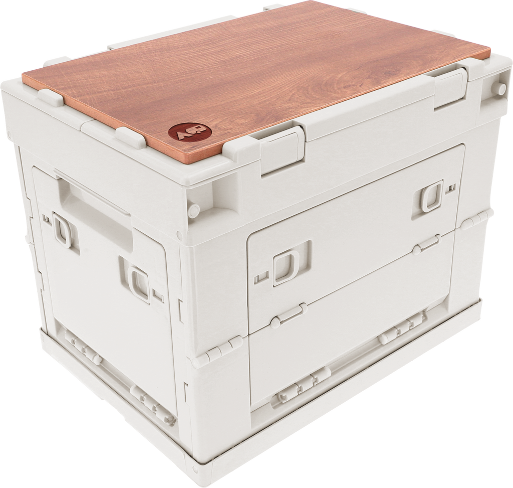 CamperBox L 30 sammenleggbar oppbevaringsboks forfra