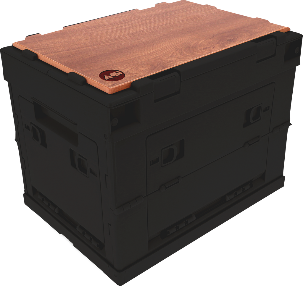 CamperBox sammenleggbar oppbevaringsboks 30 l forfra
