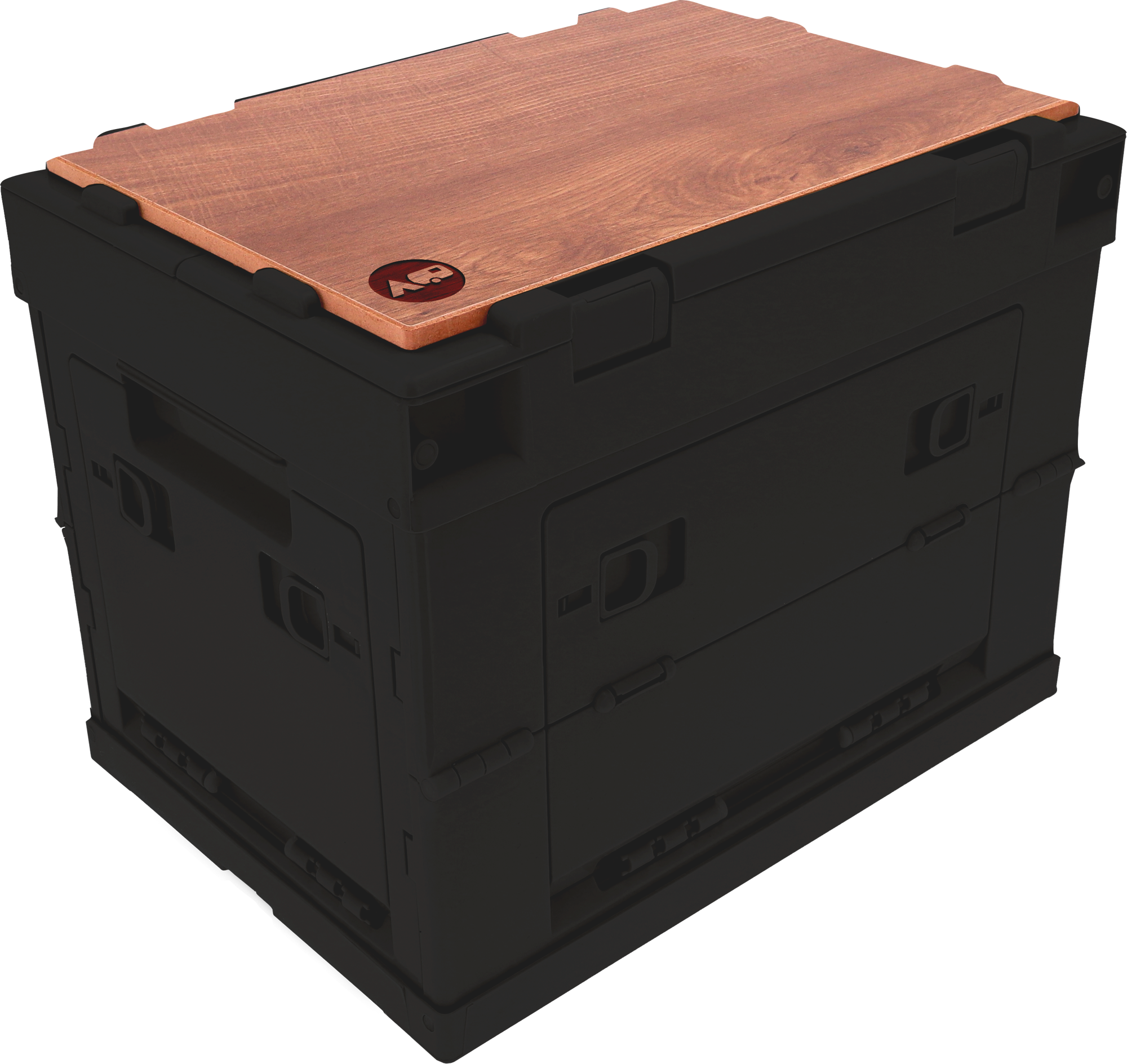 CamperBox sammenleggbar oppbevaringsboks 30 l forfra