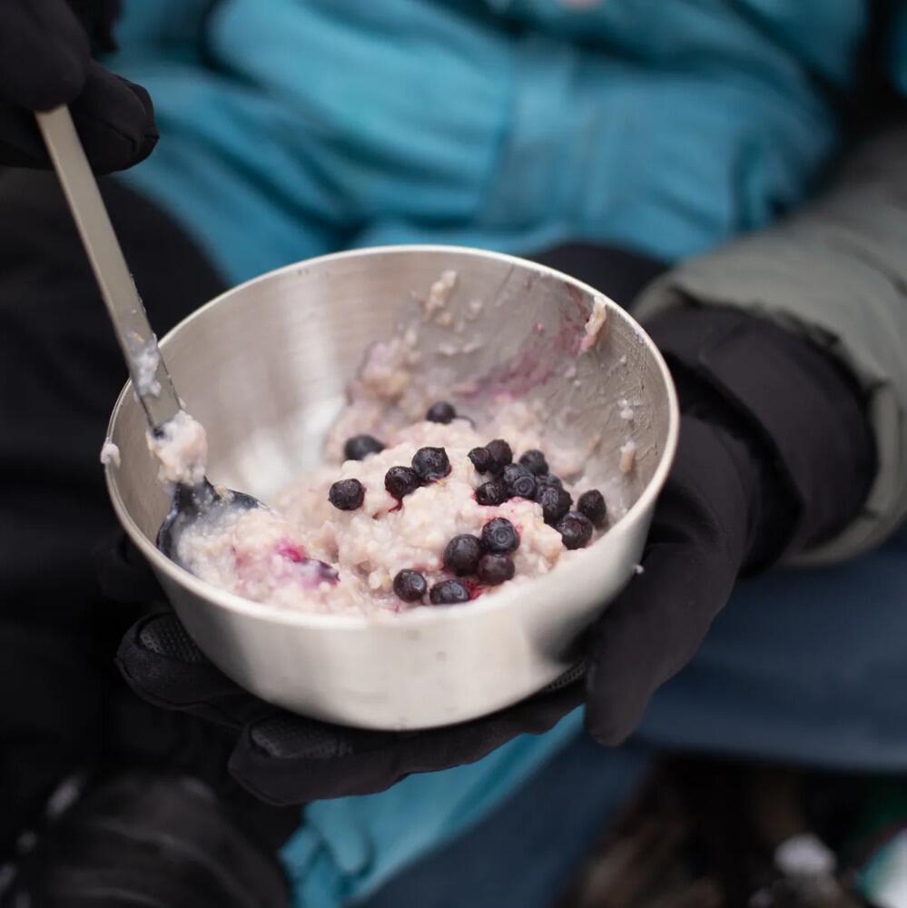 Campfire Bowl stålbolle 0,6 L Ø14 cm 150 g montert