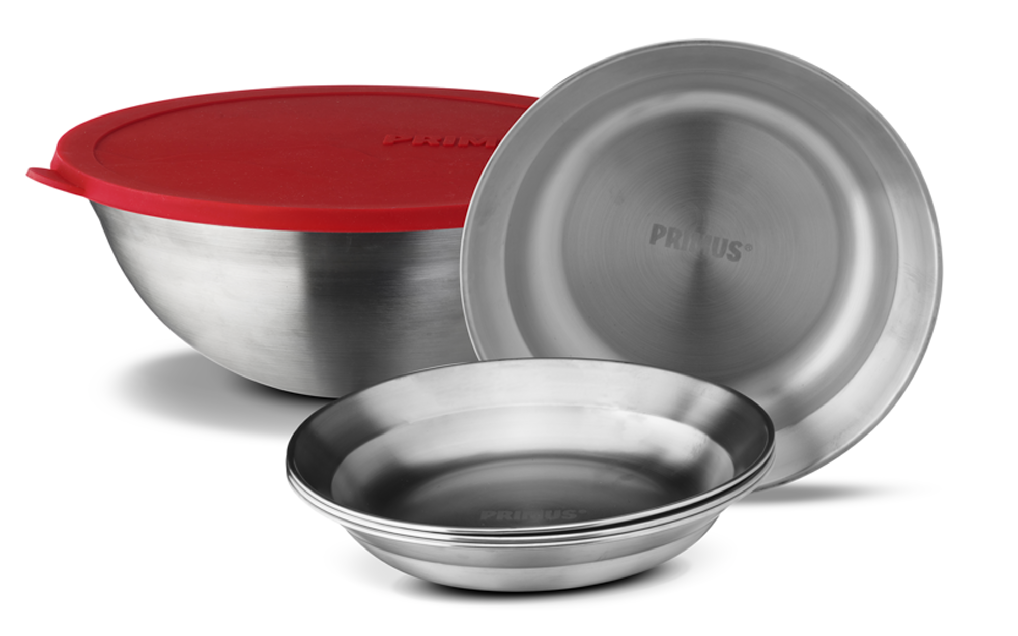 CampFire Serving Kit serveringssett i rustfritt stål forfra