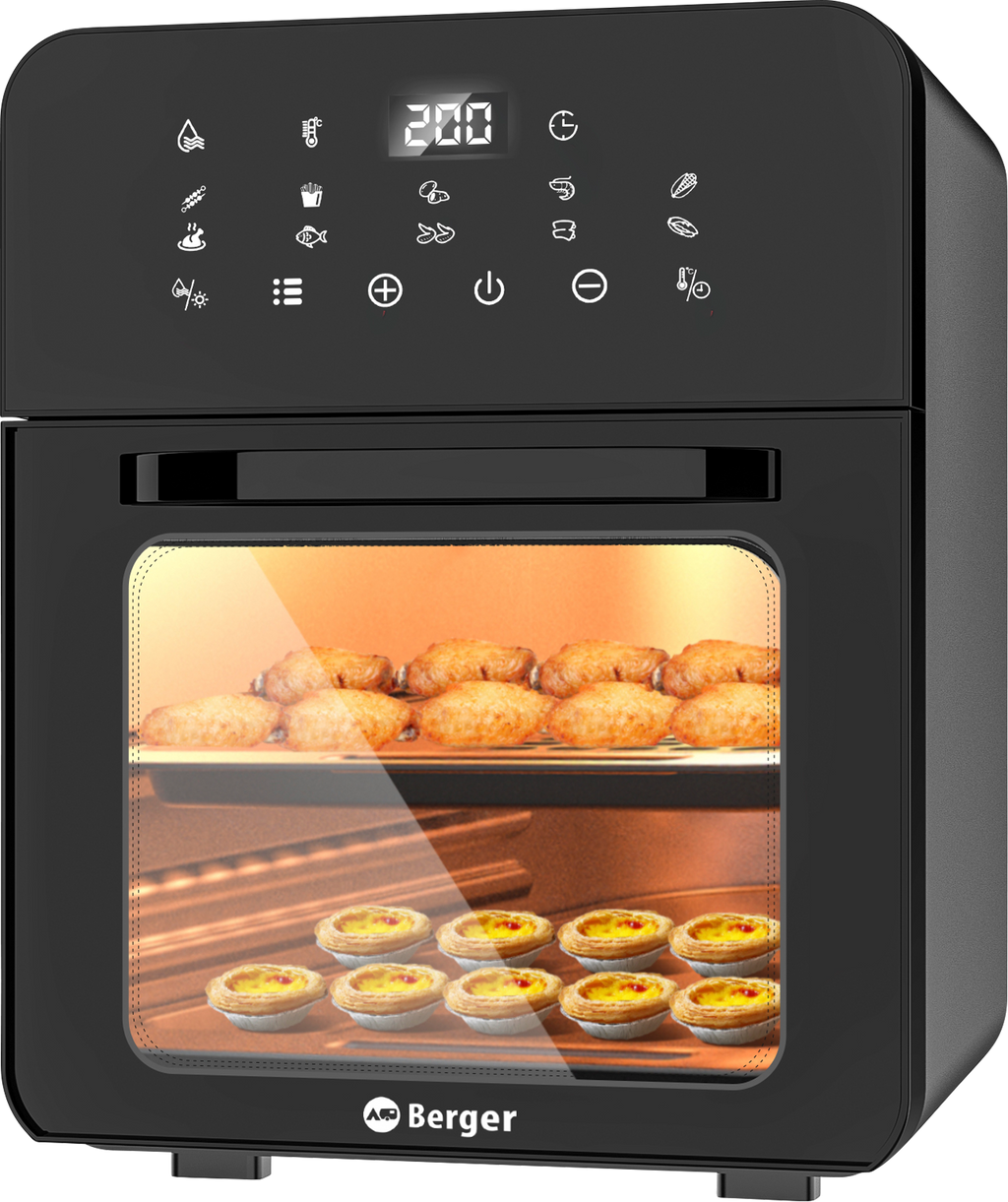 CampGourmet airfryer-stekeovn for camping forfra