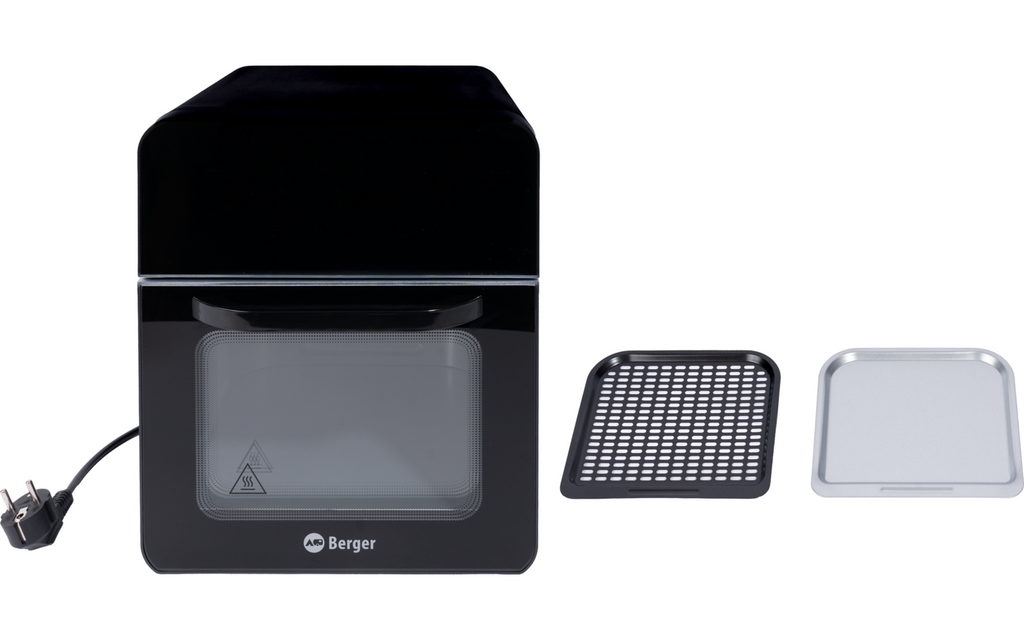 CampGourmet airfryer-stekeovn for camping LED-touchscreen