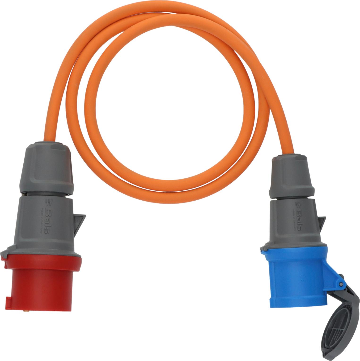 Camping adapterkabel CEE 400V til 230V 16A Brennenstuhl forfra