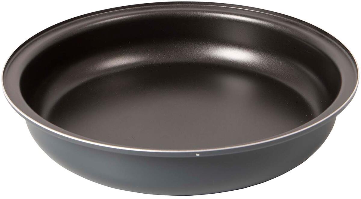 Camping grytesett 7 deler aluminium med belegg 1,3 kg - Bo-Camp alle deler samlet