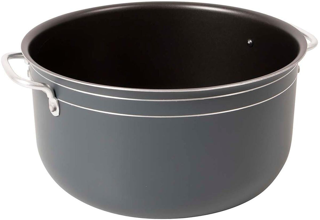 Camping grytesett 7 deler aluminium med belegg 1,3 kg - Bo-Camp stekepanne med lokk