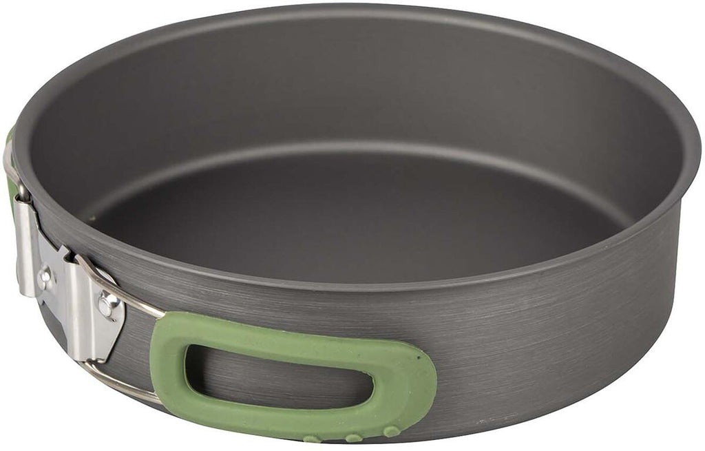 Camping grytesett Explorer XL 4 deler hardanodisert aluminium håndtak i silikon