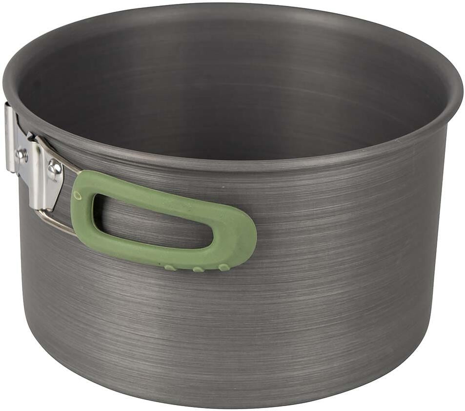 Camping grytesett Explorer XL 4 deler hardanodisert aluminium sammenpakket