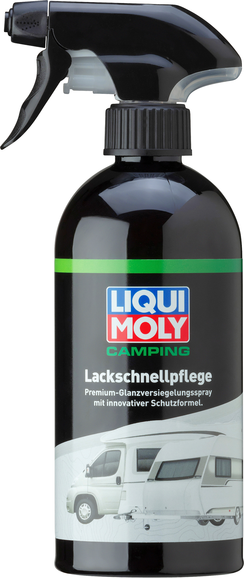 Camping hurtiglakkpleie spray 500 ml med forsegling Liqui Moly for glans og beskyttelse