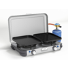 Oversikt av Camping Kitchen 2 Grill & Go CV 2-bluss gasskoker