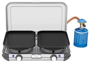Camping Kitchen 2 Grill & Go CV 4 kW gasskoker forfra