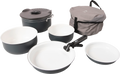 Camping kokekartsett 7 deler aluminium med keramisk belegg - Bo-Camp forfra