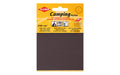 Camping nylon reparasjonslapper mørkebrun 2 stk 12x10 cm for reparasjon av telt