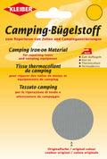 Camping-reparasjonsstoff til strykejern 34x12 cm grå fra Kleiber - for reparasjon av telt og utstyr