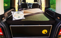 Campingboks BusBox med kjøkken og seng 195x134 cm 50 kg - Ququq for kompakt campingbil