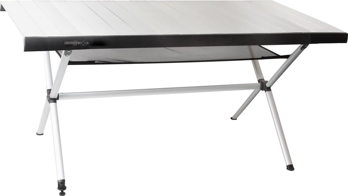 Campingbord Accelerate 6 rullbart 147,5x80cm aluminium forfra