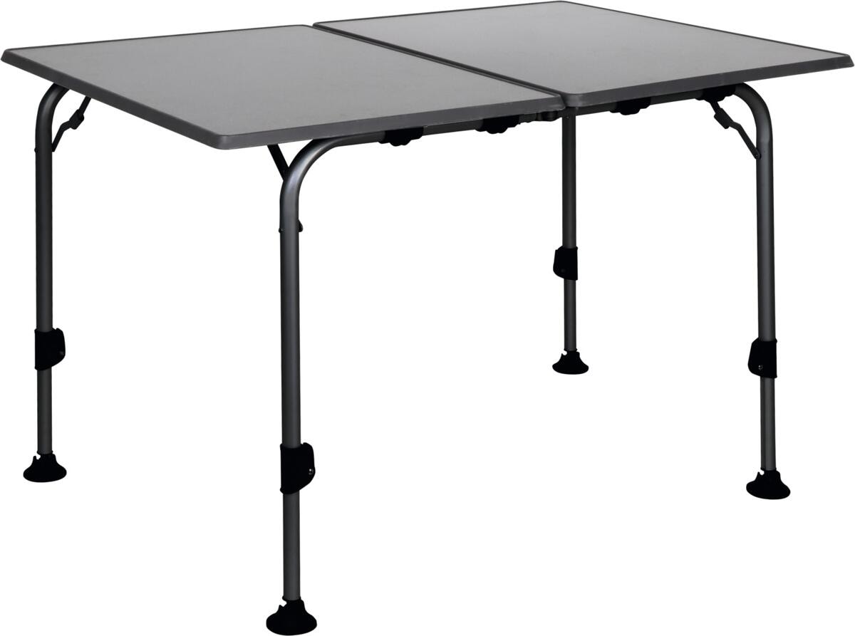 Campingbord Aircolite Twin Blackline 120x80 cm Westfield fra siden