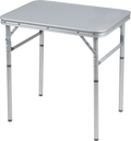 Campingbord aluminium 60x45 cm 2-trinns høydejustering - Bo-Camp forfra