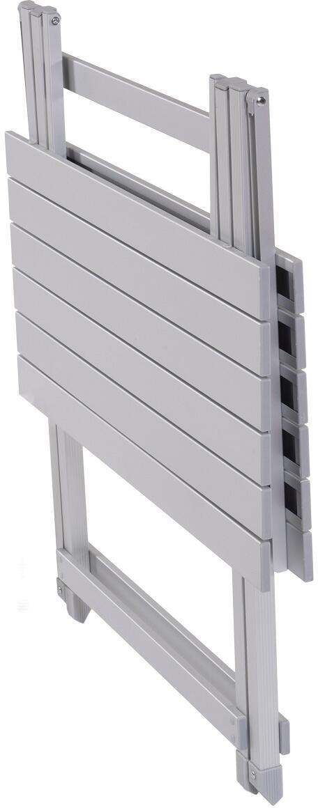 Campingbord i aluminium klappbart montert - Wecamp