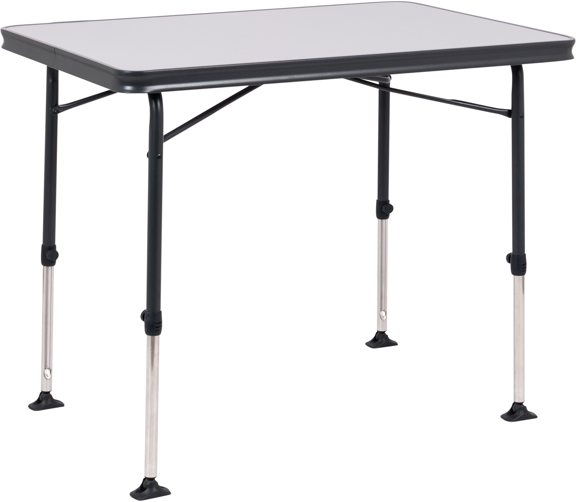 Campingbord AP/248-89 klappbart HPL-plate 90x61 cm svart - Crespo forfra