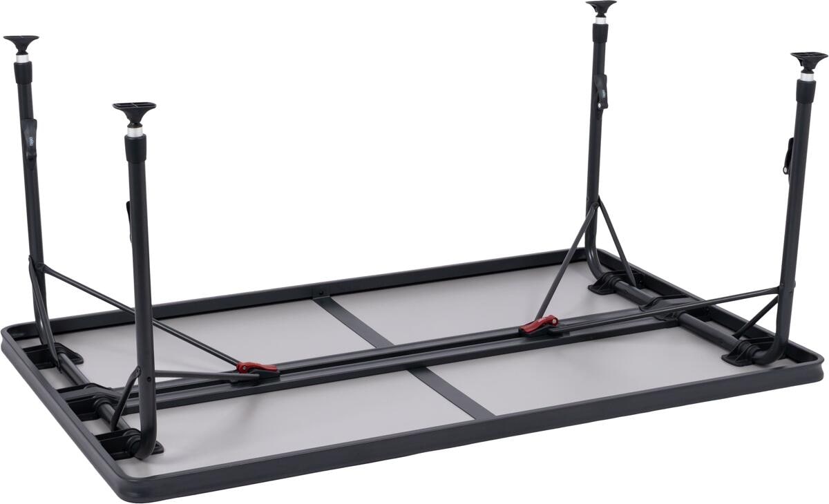 Campingbord AP/276 89 klappbart 140x85 cm aluminium Crespo detalj av bordplate