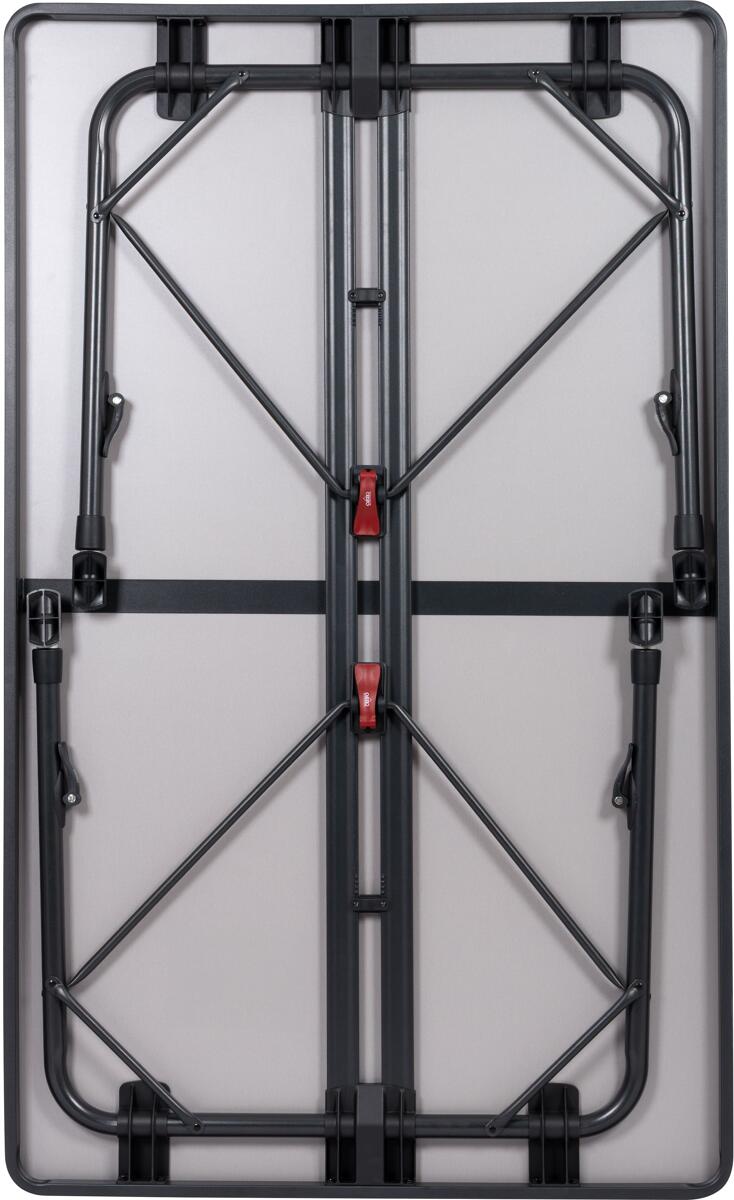 Campingbord AP/276 89 klappbart 140x85 cm aluminium Crespo nærbilde av ben