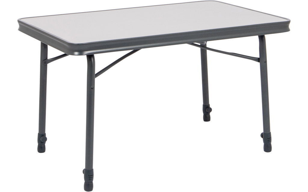 Campingbord AP/244-M-89 klappbart 81 x 53 cm montert på campingplass