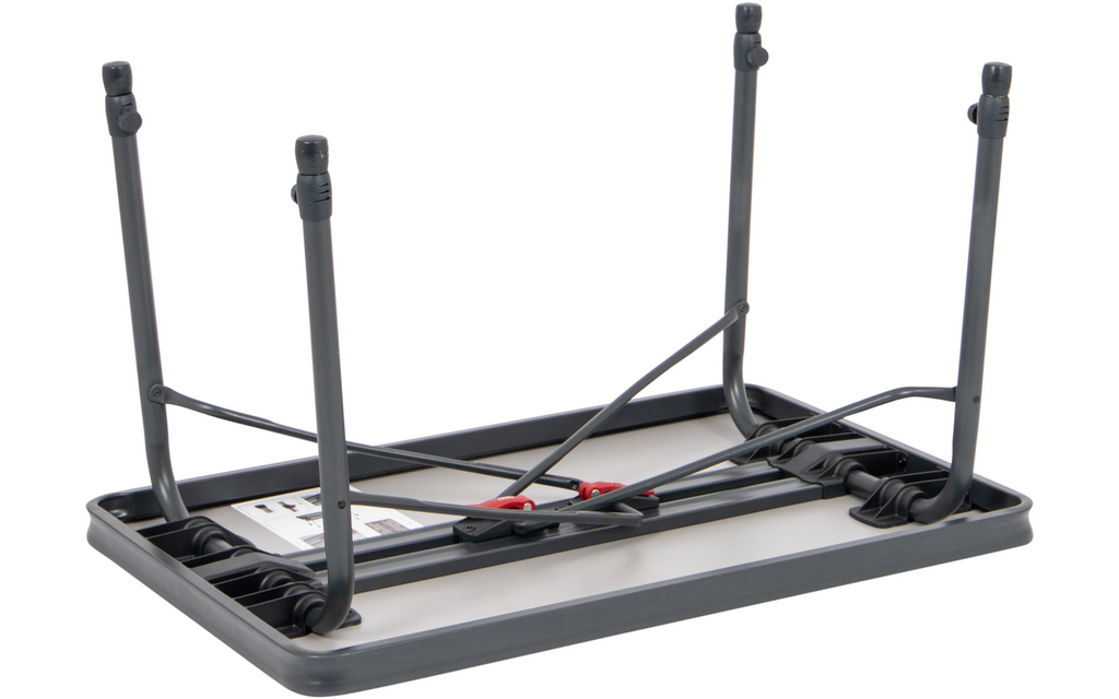 Campingbord AP/244-M-89 klappbart 81 x 53 cm nærbilde av justerbare ben