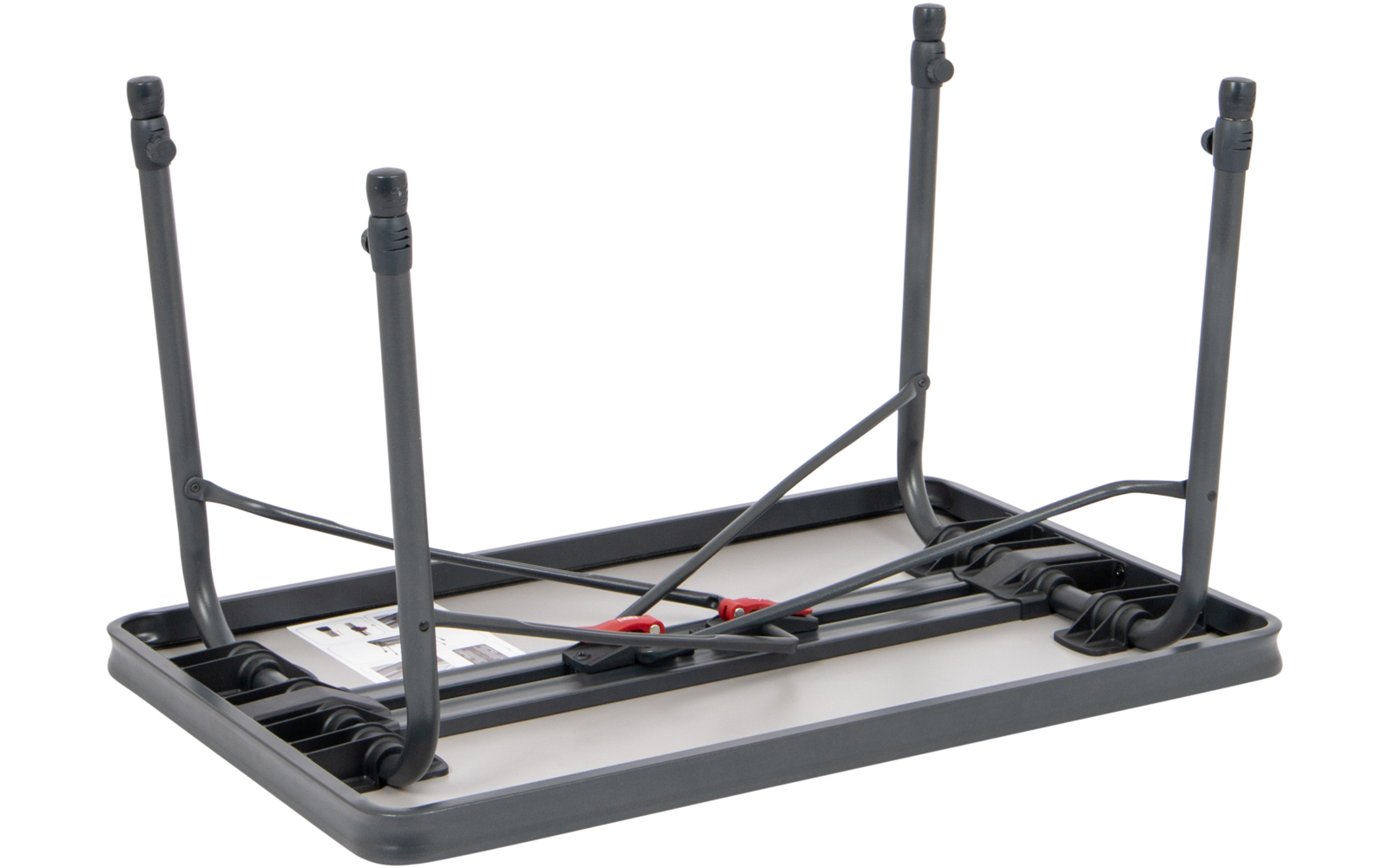 Campingbord AP/244-M-89 klappbart 81 x 53 cm nærbilde av justerbare ben