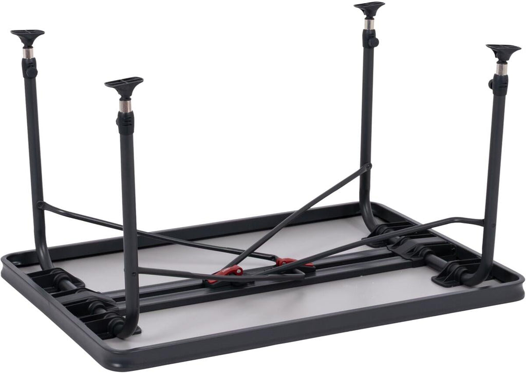 Campingbord AP/248-M 89 90x60 cm aluminium detalj av bordplate